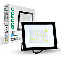 Світлодіодний прожектор Ardero LL-1100ARD 100 Вт 6500 K чорний