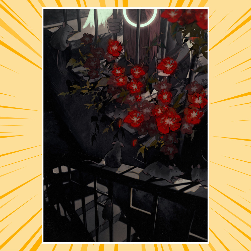 Плакат А3 Аніме Chainsaw man Людина-Бензопила 021