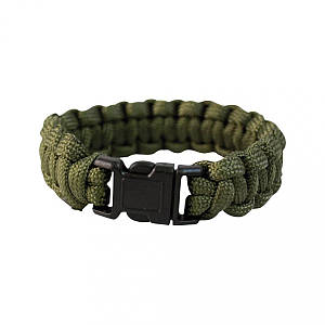 Браслет виживальника з паракорду олива 22мм МІЛ ТЕК Німеччина