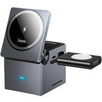 Мережевий бездротовий ЗП HOCO CQ8 Black (6942007623421)