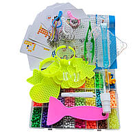 Мозаика aqua beads аквамозаика аксессуары aquabeads 3d aquabeads бусины 4400 шт