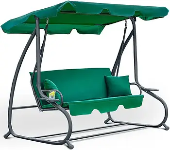 Гойдалка садова JUST GARDEN RELAX Comfort Зелена