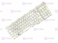 Оригинальная клавиатура для ноутбука Toshiba Satellite L650D, Satellite L655, Satellite L655D series, white, r