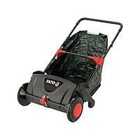 Збирач трави та листя з ручним приводом на 2 колесах (робоча зона 53 см) 4 щітки (100 л) Yato YT-86660