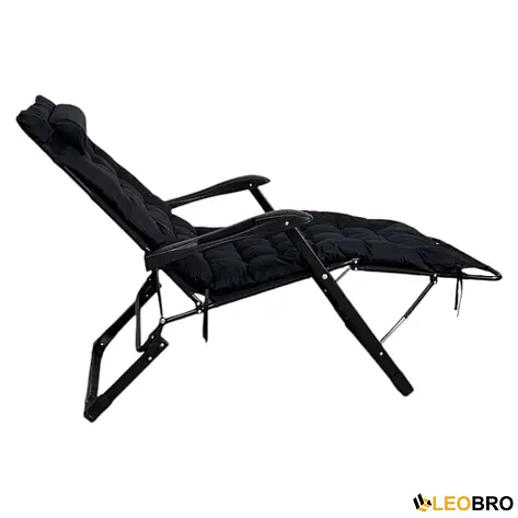 Крісло-ліжко трансформер LEOBRO Чорне (HT-148G1+ BLACK), фото 1