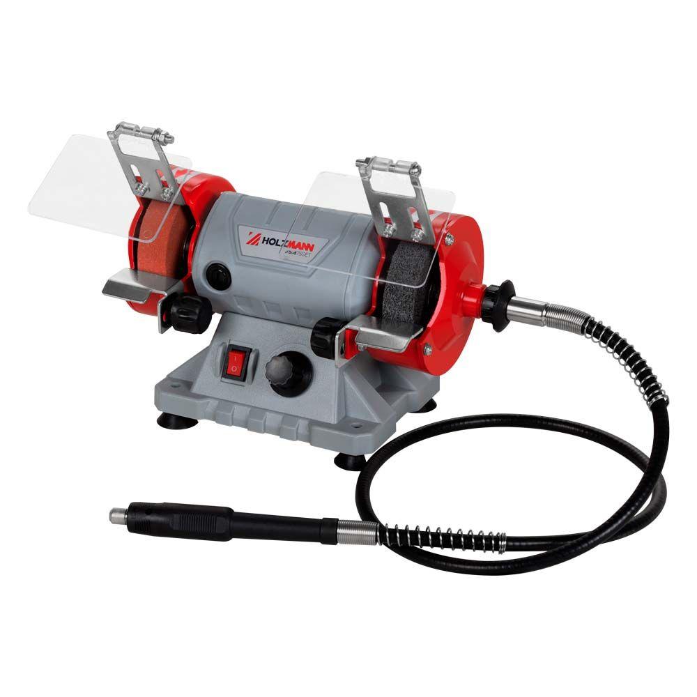 Точильно-шліфувальний верстат Holzmann DSM75SET 230V, фото 1