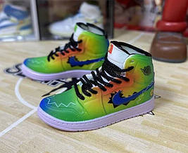 Міні взуття фінгер шузи Nike AIR Jordan у пластиковому кейсі Різнокольорові