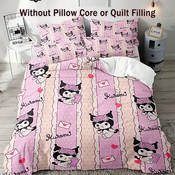 Набір дитячої постільної білизни без простирадла Sanrio Куромі Kuromi