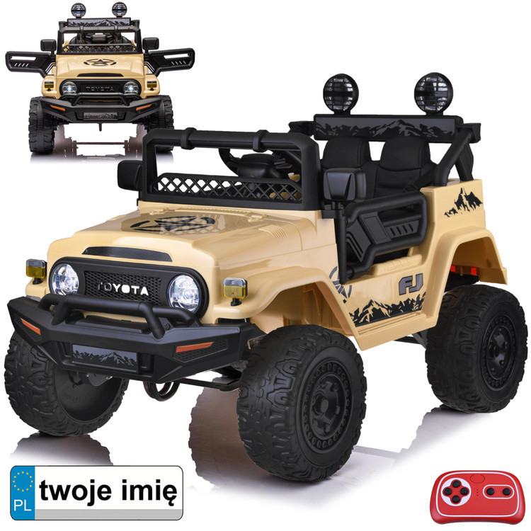 Дитячий електромобіль на акумуляторі Toyota FJ Cruiser PA0301 BE