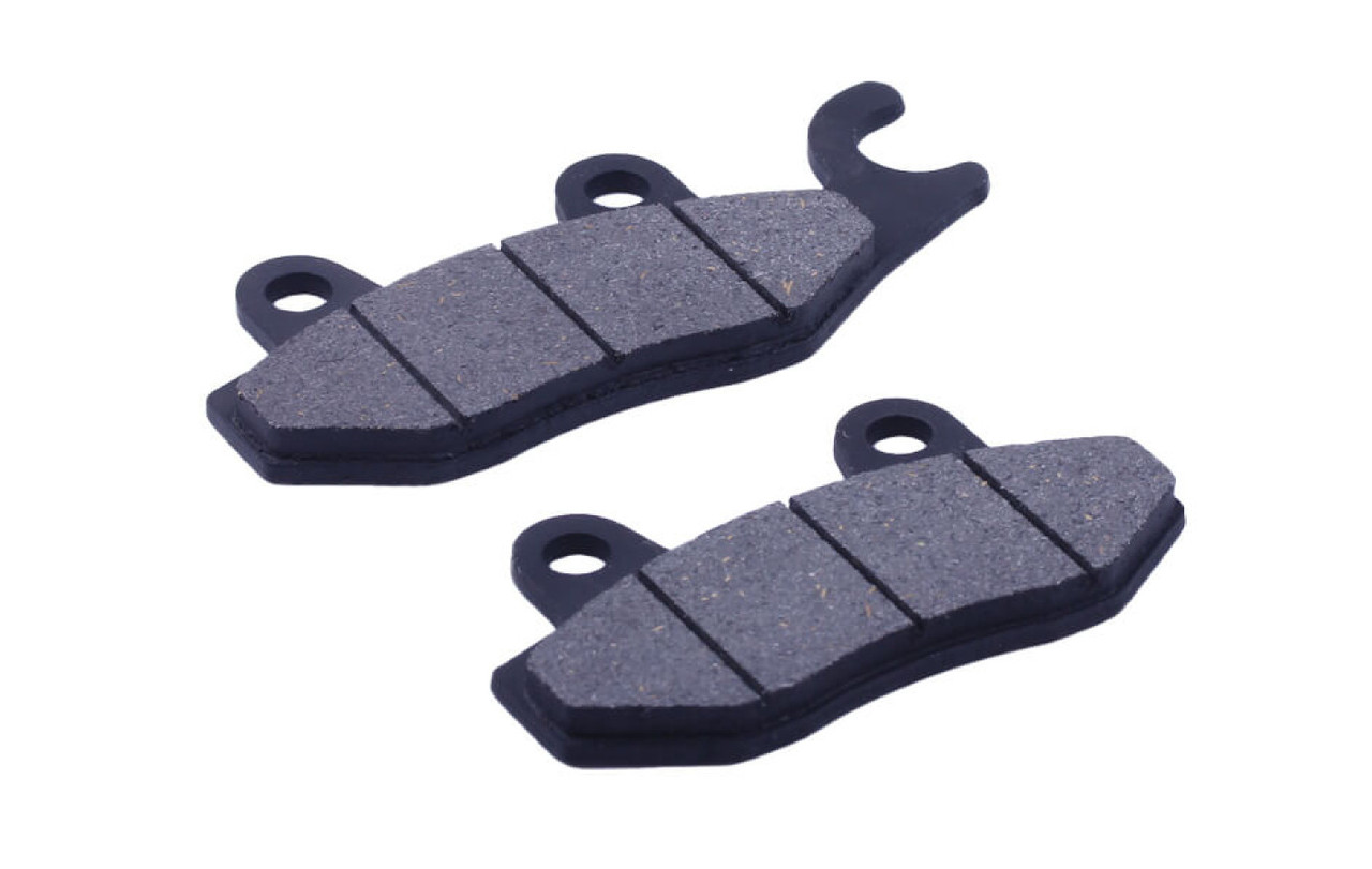 Колодки гальма передні ТАТА на мопед Актив, дискові з вушком, к-т 2 шт., фото 1