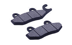 Колодки гальма передні ТАТА на мопед Актив, дискові з вушком, к-т 2 шт.