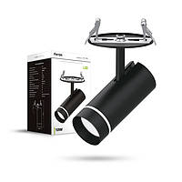 Світлодіодний вбудований світильник Feron AL196 10 Вт 4000 K чорний