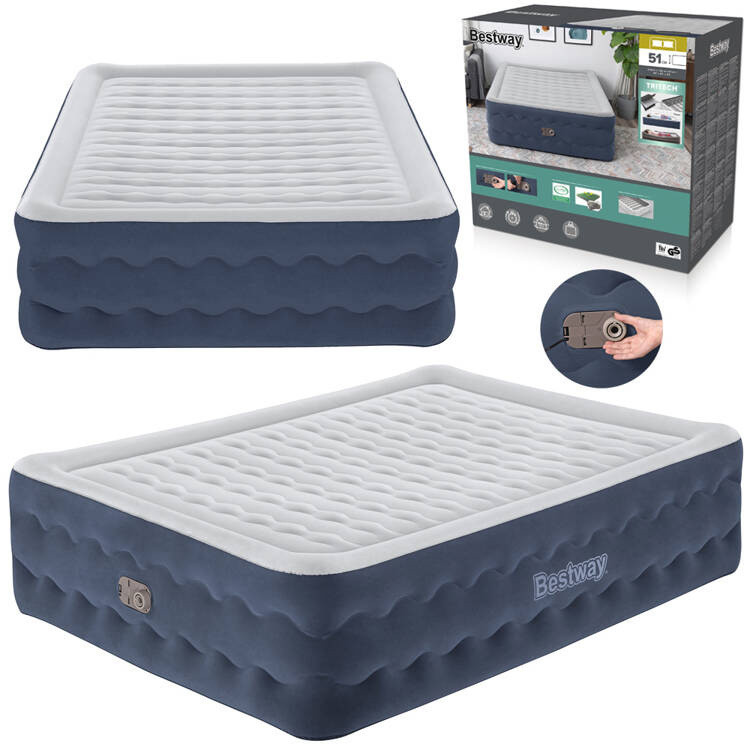 Bestway 2-місний матрац Queen Tritech Truleisure Air 203x152x51см 6716P