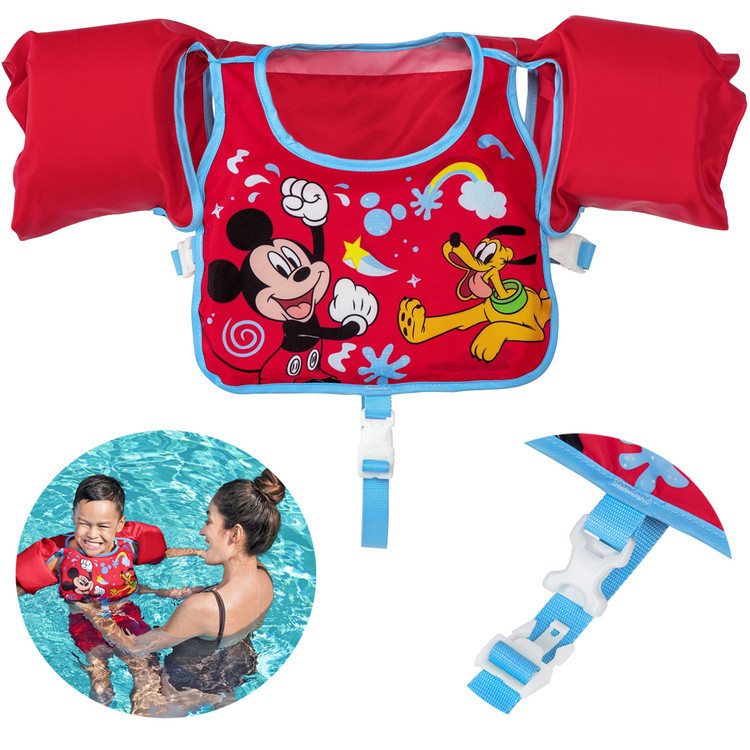 Жилетка для плавання Bestway Mickey Mouse 9101C з рукавами 3-6 л