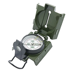 Лінзовий компас із LED-підсвічуванням Solve Olive (KT6008903)