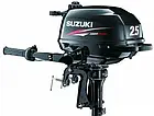 Лодочний мотор Suzuki DF 2.5 S 4 такти - легкий 13 кг чотиритактний економічний для риболовлі та відпочинку на воді, фото 3