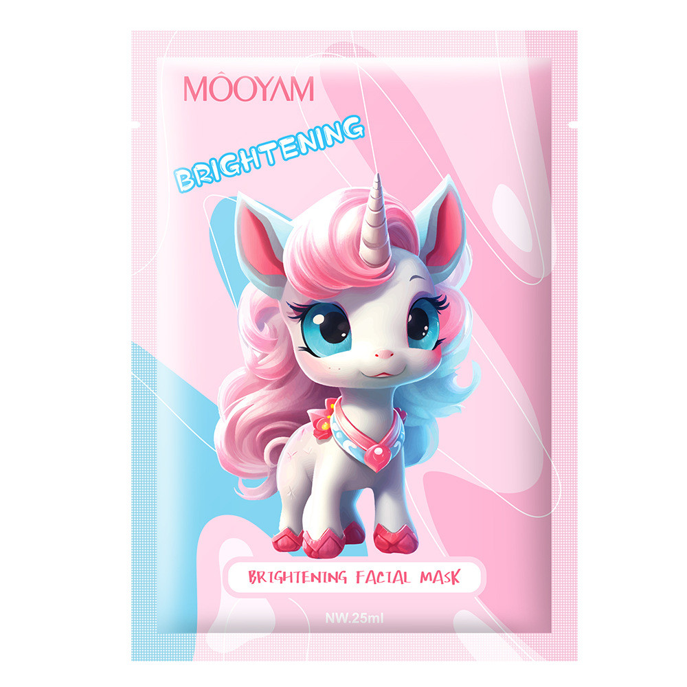 Тканинна маска для обличчя освітлююча, MOOYAM Brightening Facial Mask, 25 мл