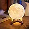 Лампа нічник 3D Magic LED Moon, 18см / Лампа місяць / Настільний нічник, фото 8