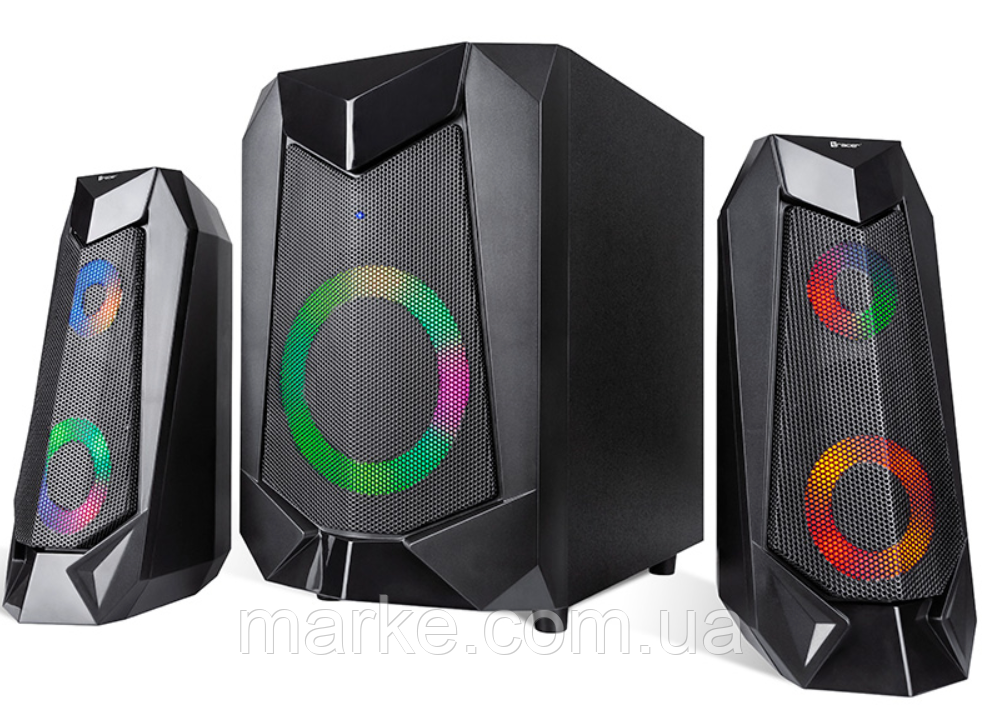 Музична система Tracer Hi-Cube RGB Flow BT 20 W 2.1 (TRAGLO46497) (mrk)
