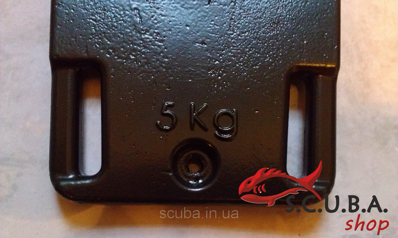 Разгрузочная плита для подводной охоты 5 кг - фото 3 - id-p31543694