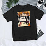 Футболка унісекс аніме "Bleach" Black Обери свою, фото 3