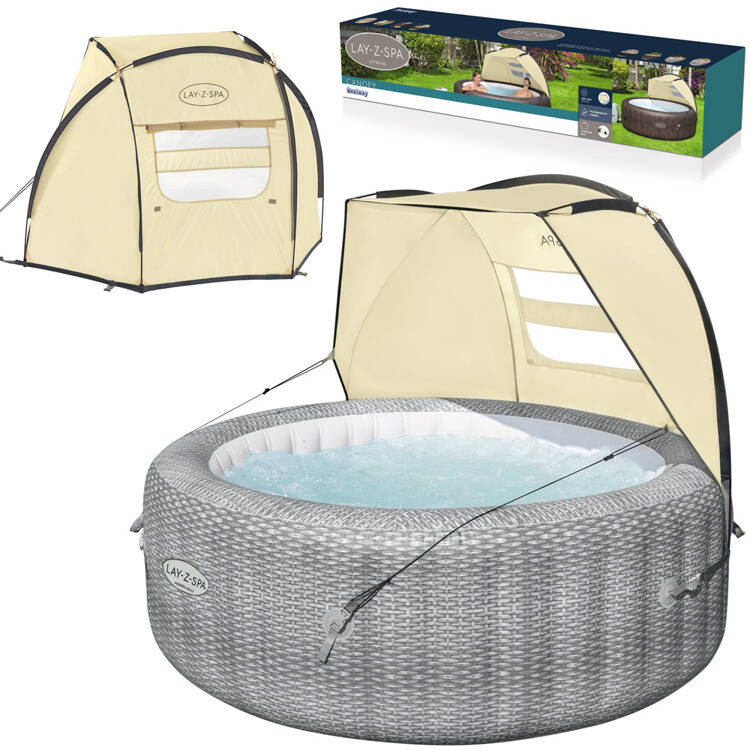 Bestway Lay-Z-Spa Tent Pavilion Cover Jacuzzi Roof 60304