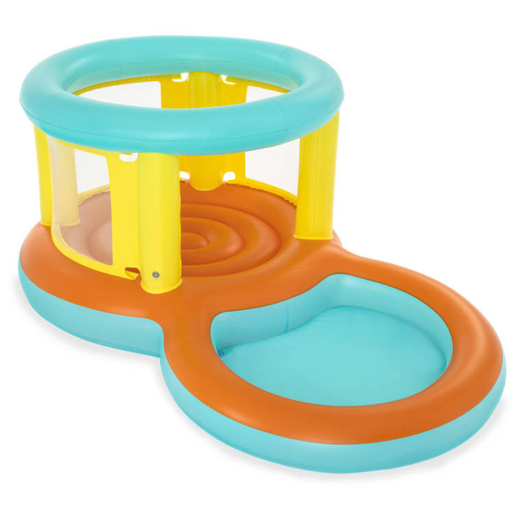 Bestway 2in1 Set Надувний ігровий майданчик Jumptopia дитячий басейн + батут 52385
