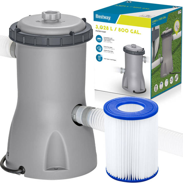 Фільтр-насос для басейну Bestway 3м3/год 58386, фото 1