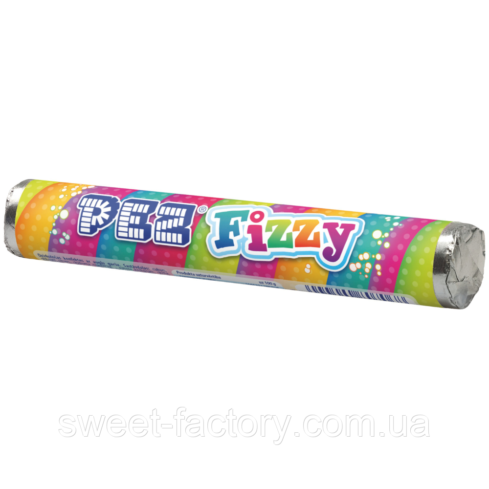 Драже Pez Giant Fizzy Roll 42g