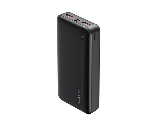 Батарея універсальна Havit HV-PB92 (20000 mA) BIack 22.5W, фото 1