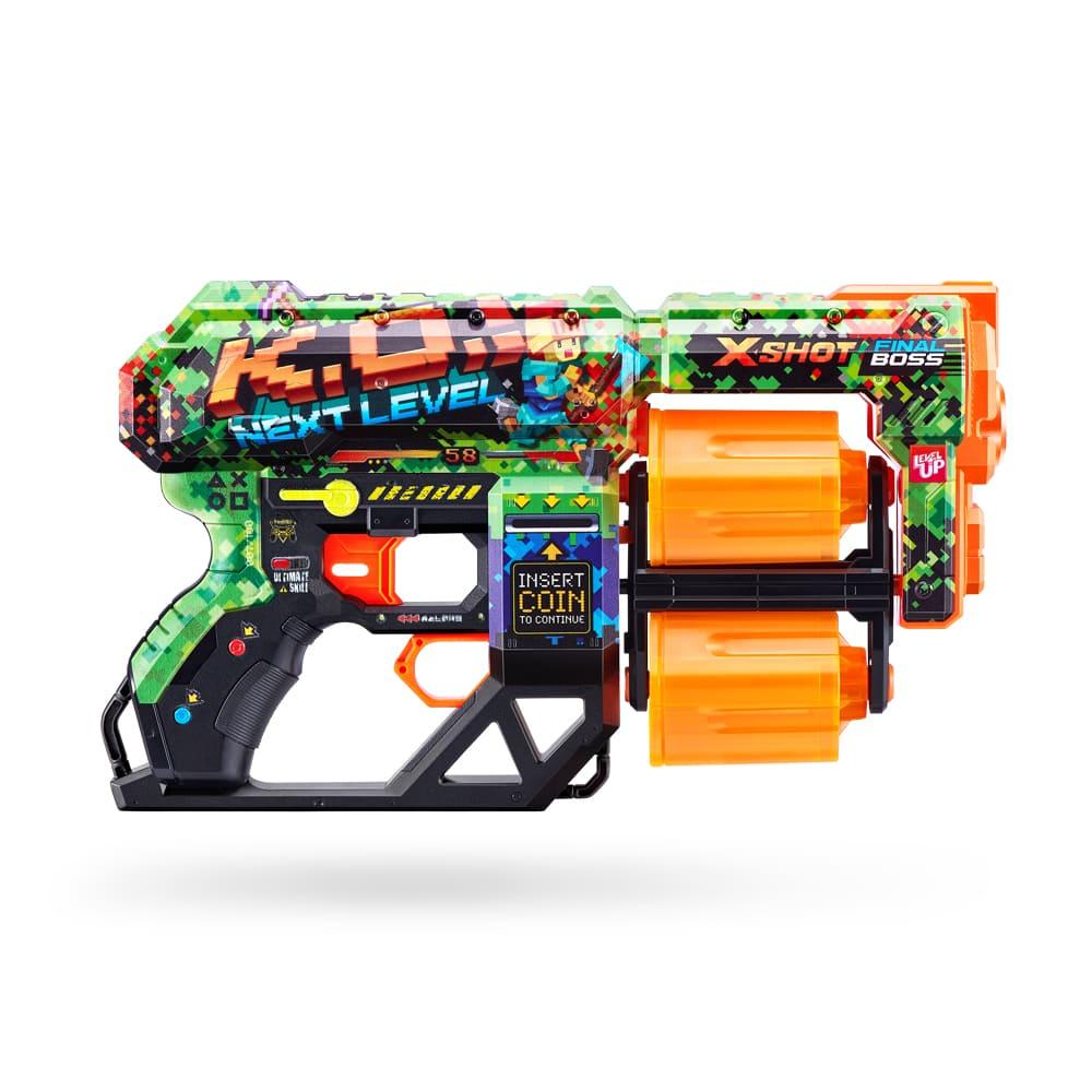 Швидкострільний бластер X-Shot Skins Dread К.А. 12 патронів, 36517B