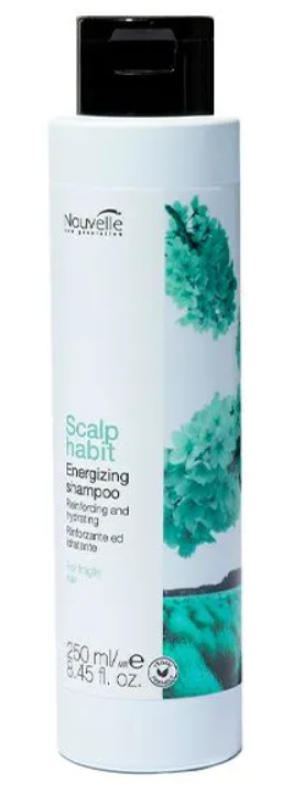 Зміцнюючий шампунь для ламкого волосся Nouvelle Scalp Habit Energizing Shampoo 250 мл