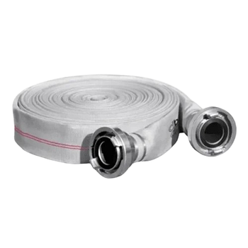 Шланг пожежний d2" 6 Атм 20м білий з кріпленням Lider