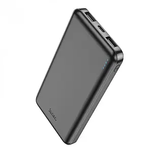 Батарея універсальна Hoco J100 (10000 mA) Black, фото 1