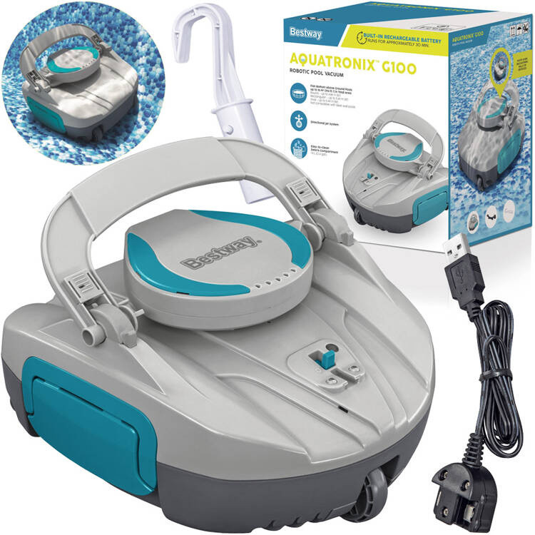 Bestway Автоматичний акумуляторний пилосос для басейну AquaTronix G100 58864