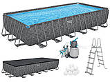Каркасний басейн Bestway Frame Pool  APX 365 732x366cm 561KG, фото 4