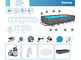 Каркасний басейн Bestway Frame Pool  APX 365 732x366cm 561KG, фото 9