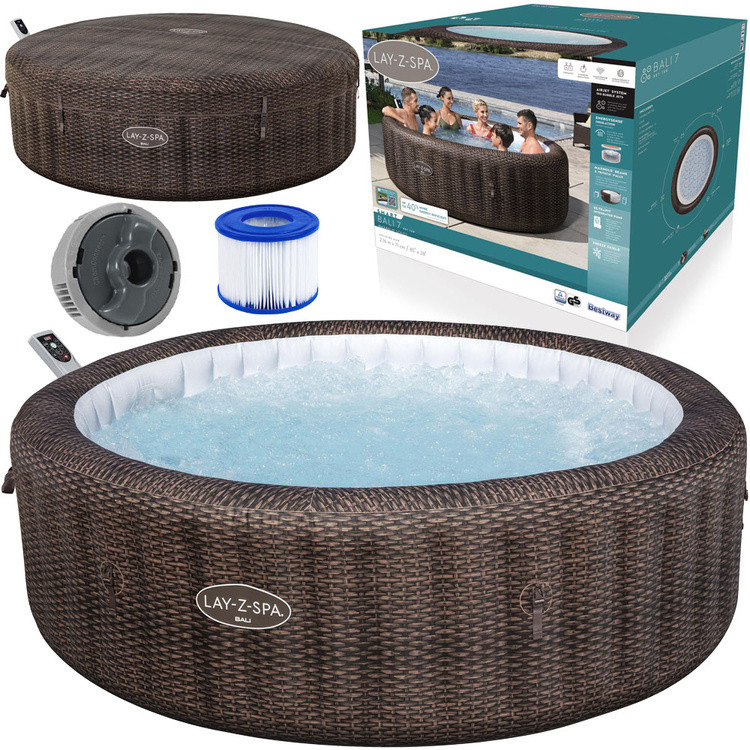 Bestway Lay-Z-Spa BALI Smart 7 Wifi гідромасажна 5-7 осіб вбудований насос 6001P