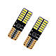 LED лампи T10 W5W для авто, 2 шт, 24 SMD 4014, Canbus обманка, 12В, 6000К, білий, фото 2