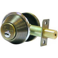 Врезной замок MUL-T-LOCK DBM BS60-3кл., античная бронза