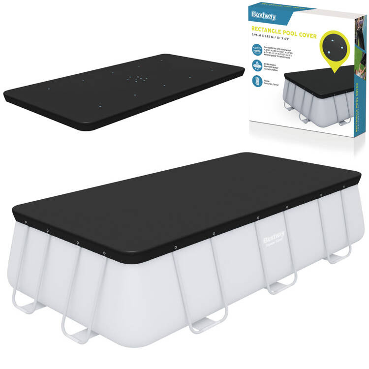 Накриття для басейну Bestway Frame 396x185 см 58232, фото 1