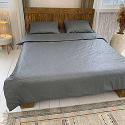 Жатка постільна білизна полуторний розмір колір "графіт"