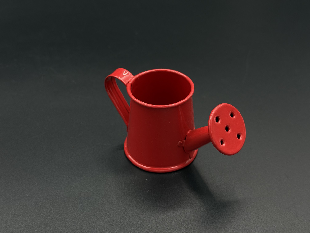 Флористичні поливалки для квітів металеве Колір червоний. 43х40х34мм, фото 1