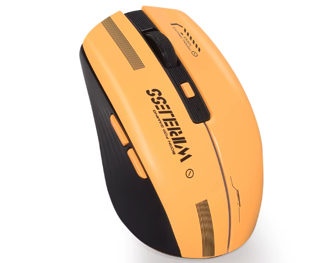 Мишка LT-T19 безшумна ігрова безпровідна з підсвічуванням RGB 2000DPI миша для ноутбука чи комп'ютера, фото 1