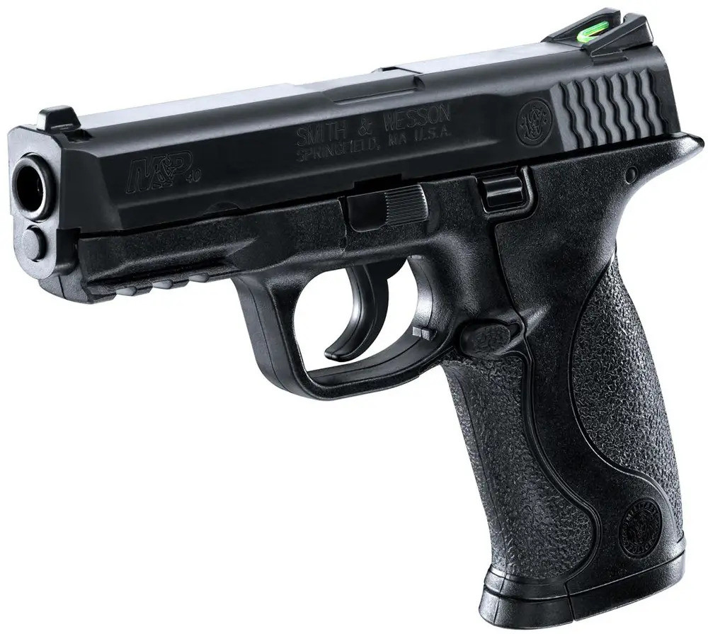 Страйкбольний пістолет Umarex Smith & Wesson M&P40 CO2 6 мм, Black 2.6455