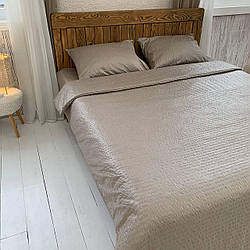 Жатка постільна білизна полуторний розмір колір "капучино"