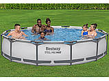 Басейн каркасний Bestway 6473 л 366x76 см насос 7 в 1 + фільтр 56416, фото 7