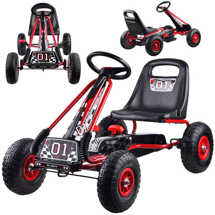 Велика педаль GOKART з надувними гумовими колесами SP0153