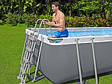 Bestway Frame Pool 488x244x122cm 9in1 Pump Ladder Cover 56671, фото 8