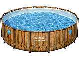 Набір аксесуарів Bestway Frame Pool Wood 488x122 18in1 56725, фото 5